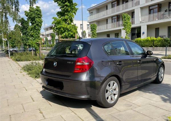 BMW Seria 1 cena 21000 przebieg: 195144, rok produkcji 2008 z Warszawa małe 121